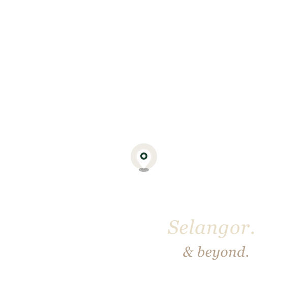 Map of Selangor service areas for Orked Kitchen Cabinet